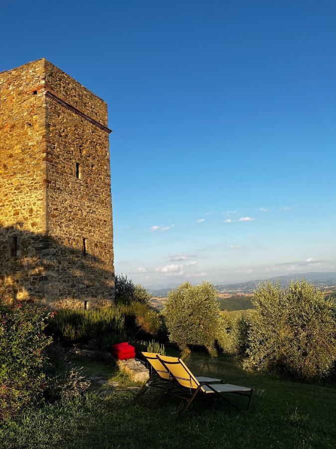 Medieval Tower In Umbria With Swimming Pool Montelagello المظهر الخارجي الصورة